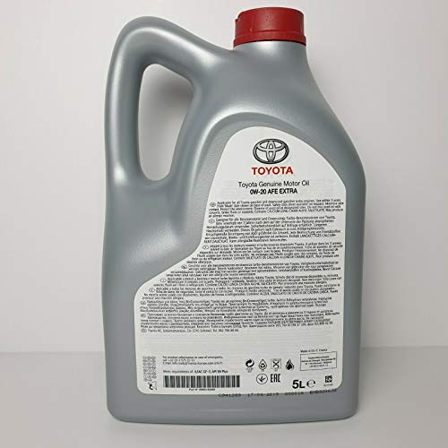 Onderhoudsset Oenuine Hybrid motorolie 0W20 5 liter 04152-YZZA6 - Image 6