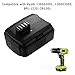 Powerextra 12V 3000mAh Lithium Power Tool Battery Compatible with RYOBI CB120L CB121L BPL-1220 130503001 130503005