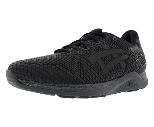 ASICS Men's Gel-Lyte EVO NT Retro Running Shoe, Black/Dark Grey, 9 M US