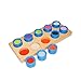 Sensory Wooden Teaching aids Tactile Board Kindergarten Children Toys Touch and Match Board for Kids Sensory Toy Colorful Tactile Search and Match Soft Textures Sensory Memory Game