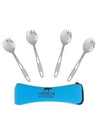 Tapirus Spork de acero Classic (Set de 4)   Acero