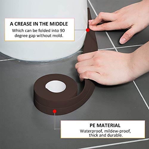 Caulk Strip PE Self Adhesive Tape for Bathtub Bathroom Shower Toilet