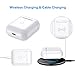 Wireless Airpods Charging Case Replacement Compatiple with for Airpod 2 1, Airpods Charger Case with Bluetooth Pairing Sync Button