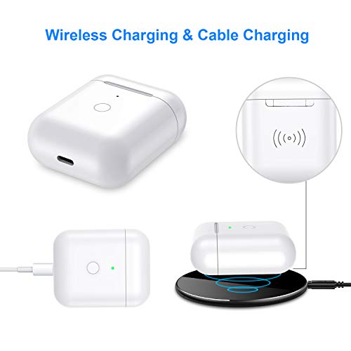 TBGHz A206 Wireless Airpods Charging Case Replacement Compatiple with