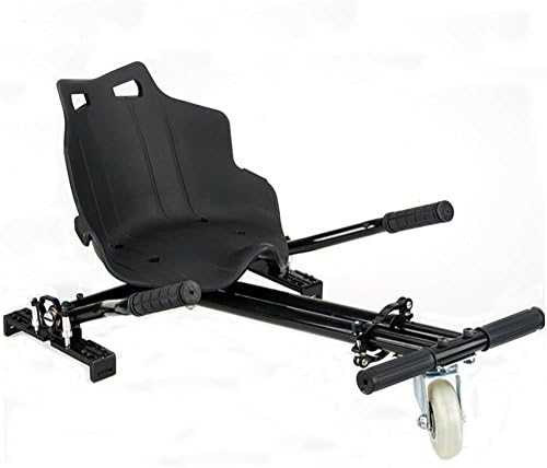Adjustable Hoverkart for 6.5 8 10Inch Hoverboard Accessories Smart Electric Scooter Go-Karting for Adults/Kids (Black)