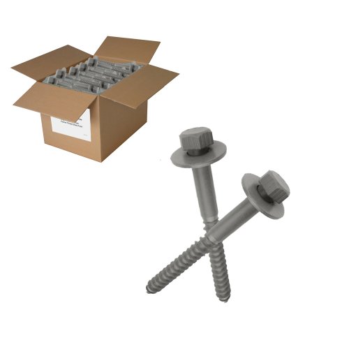 150 Pc 1/2 X 8" Lag Bolts with Washers