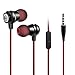 Bestfy in-Ear Earbuds Headphones, Noise-isolating with Remote Control and Mic for iPhone Devices-Black,3.5mm