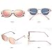 Menton Ezil Vintage Fashion Style Polarized Sunglasses Retro Black Eyewear for Womens Girl Driving Gifts