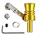Jocestyle Exhaust Fake Turbo Whistle Pipe Sound Muffler Blow Off Valve Gold Size S