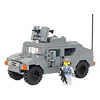 Modern Brick Warfare US Army M1043 HMMWV Armament Carrier Humvee Custom Kit
