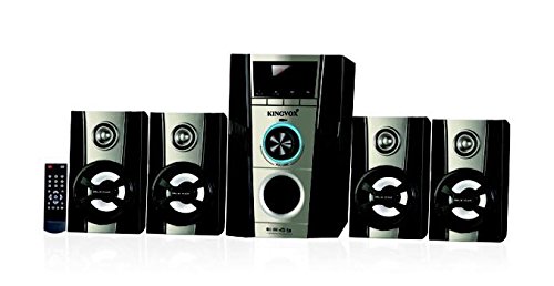 kingvox 4.1 Speakers With 5.25Inches Sub Woofer For Deep bass