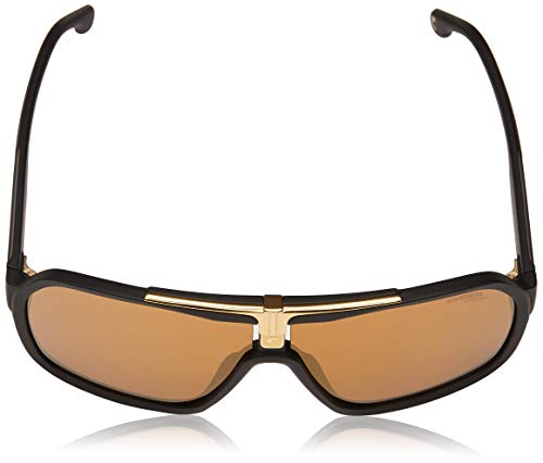 Carrera Men S 1014 S Shield Sunglasses Black Gold Brown Gold 64mm 10mm Pricepulse