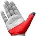 LoveNSports - Bowling Ball Thumb Socks Insert Around Wrist - Tape Replacement with Grip Support- Right Glove Saver (Red)