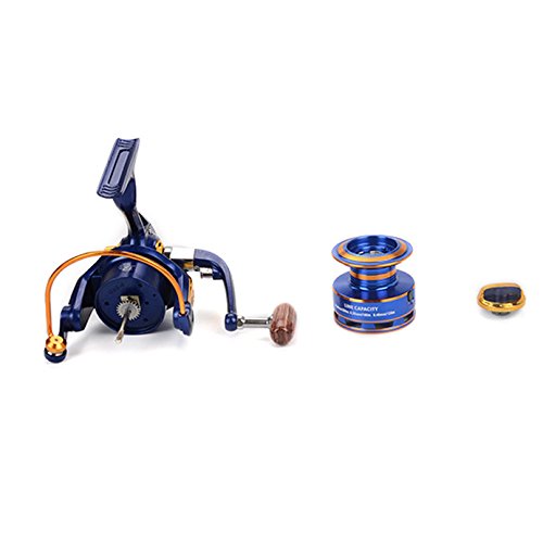 ZREAL Tragbare 12 + 1BB Kugellager Metall Spinning Boat Angelrolle Rad FH1000-FH7000 Serie – Bild 4