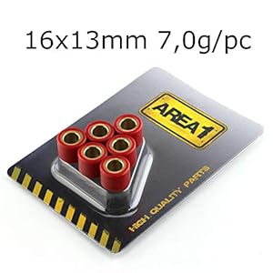 Variomatische rollen gewichten 16×13 6 stuks (7,0g (16x13mm))