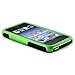 Snap-on Case compatible with Apple iPhone 3G / 3GS, Green / Black Cup Shape