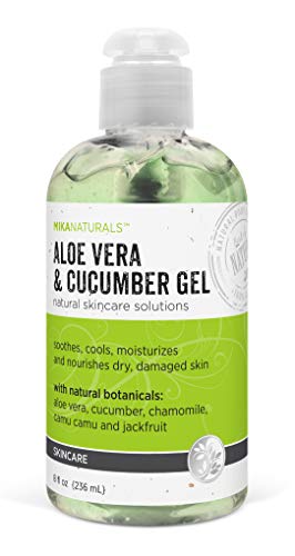 MIKA NATURALS GEL (Aloe Vera & Cucumber, 8oz)