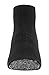 Galiva Men's Cotton Extra Soft Ankle Cushion Socks - 3 Pairs, Medium, Black