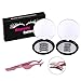 3D Magnetic Eyelashes Natural Full Eye Magnetic Lashes Ultra Thin Reusable & Handmade 3 Magnet Eyelashes Fake Lashes with Eyelash Tweezers (8 Pcs)