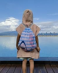 Athaelay Ultra Soft Cotton Hooded Bath Towel Poncho