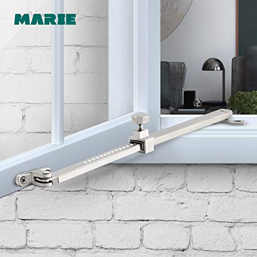 Marie 335mm Casement Stay Window Latch Lock Stainless Steel Heavy Duty Casement Stay Adjuster