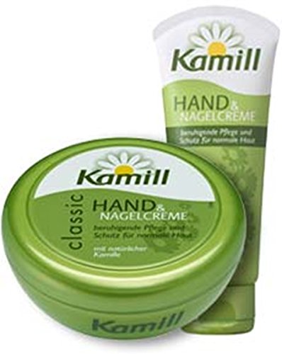 Kamill Hand and Nail Cream with Natural Chamomile 3.3 Oz 100 Ml