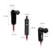 Jarv NMotion Bluetooth Headphones, Red