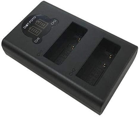 Dot.Foto DMW-BLE9, DMW-BLE9E, DMW-BLG10, DMW-BLG10E Premium 1025mAh Battery (2-pack) & USB Dual Charger for Panasonic DC-TZ99 - Image 4