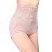Shymay Women's Zipper Closure Hi-Waist Tummy Control Panties, Nude, Tag size 5XL=US size Large