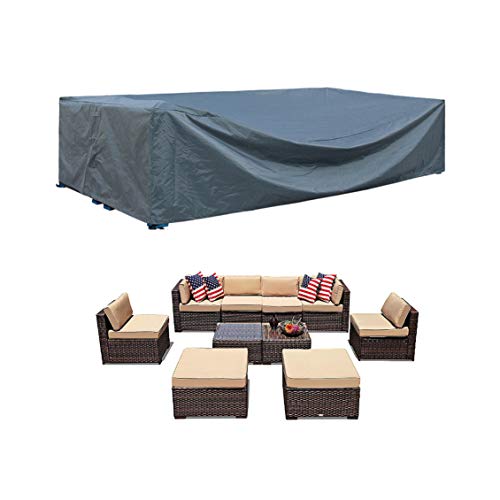 Patio Furniture Set Cover Outdoor Sectional Sofa Set Covers Outdoor Table and Chair Set Covers