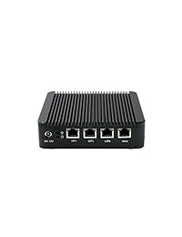 Firewall Micro Appliance con 4 x GBE Intel Puertos LAN para pfsense 8 GB de RAM 120 GB mSATA