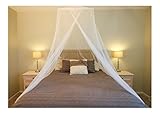 Mosquito Bed Net - Free Stuff Sack - Double Bed Conical Screen - Insect Repellent - Camping Curtain - Fly Screen Netting - Mosquitero - Zika Malaria - Mission Trip - Dorm Room - Home & Travel