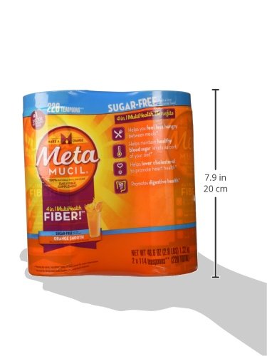 Metamucil Sugar Free Value Pack - 228 Doses | Pricepulse
