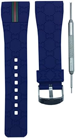 Blue Diver Watch Band Strap 26mm - Free Spring Bar Tool