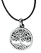 exoticdream Tree of Life Celtic Pewter Pendant Religious Flow Creation + 18