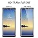MP-MALL Screen Protector Compatible for Samsung Galaxy Note 8, Tempered Glass Full Cover Alignment Frame Easy Installation