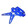 Aangepast Motorfiets Kentekenplaathouder Aluminium Universele Mount Beugel Registratie Nummerplaat