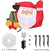 OurWarm 5ft Christmas Inflatables Lighted Santa Claus Blow Up Yard Decorations for Indoor and Outdoor Garden Lawn Christmas Decorations