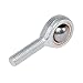 2Pcs Metal SA8 T/K Rotary Ball Male Ball Hole Diameter 8mm Thread Rod End Joint Bearing