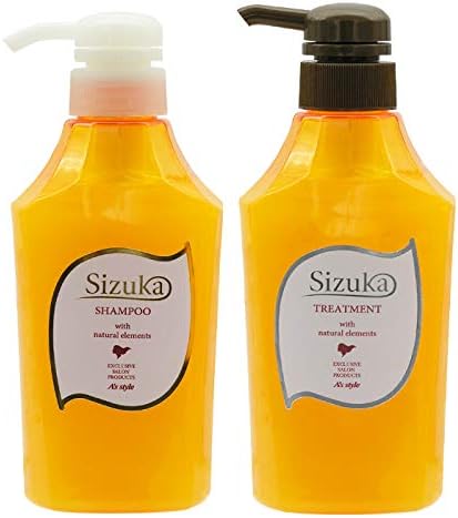 Amazon アズスタイル Sizuka 雫髪 シズカ ボトル シャンプー400ml トリートメント400g セット 細い髪用 A Sstyle アズスタイル シャンプー コンディショナーセット 通販