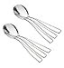 HOMMP 6-Piece Stainless Steel Buffet Banquet Serving Spoons, 9.3 Inches