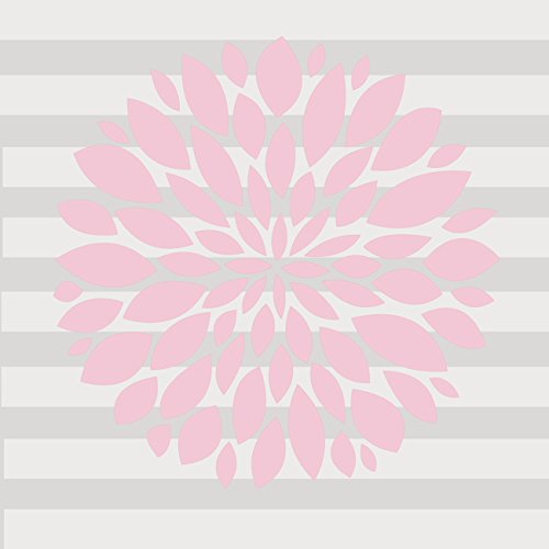 Sweet Potato Wall Decal, Light Pink Flower - Thumbnail 2