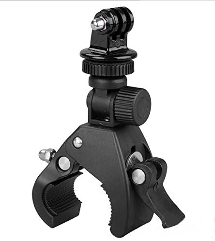 Lonker 180-degree Universal Bicycle camera mounts Stand Camera Super Clamp Tripod for Holding LCD Monitor/DSLR Camera/ DV＋Triangle head