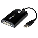 StarTech.com USB to DVI Adapter - 1920x1200 - External Video & Graphics Card - Dual Monitor Display Adapter Cable - Supports Mac & Windows (USB2DVIPRO2)