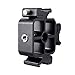 FOTYRIG 3 Triple Cold Shoe Mount Umbrella Holder Camera Speedlite Mount Adjustable Hot Shoe Mount Flash Bracket for Speedlight, Led Lights, LED Monitors, Microphones, Audio Recorder & Studio