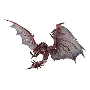 S.H.モンスターアーツ モンスターハンターワールド:アイスボーン リオレウス 約400mm ABS&PVC 塗装済み可動フィギュア