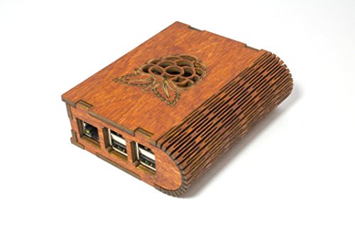 PiBerry Book Case for the Raspberry Pi 3, Pi 2, and Pi B+~ Gunstock