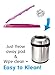 Alpha Dog Series ANYPET Indoor Training Toilet, Hot Pink