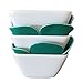 Evelots Set of 6 Pan & Dish Scratch Protector Pads For Cookware/Dishware, Green