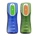 Contigo Autoseal Kids 14oz Trekker Cup, Green/Blue, Set of 2